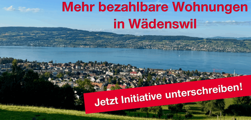 Mehr bezahlbare Wohnungen in Wädenswil